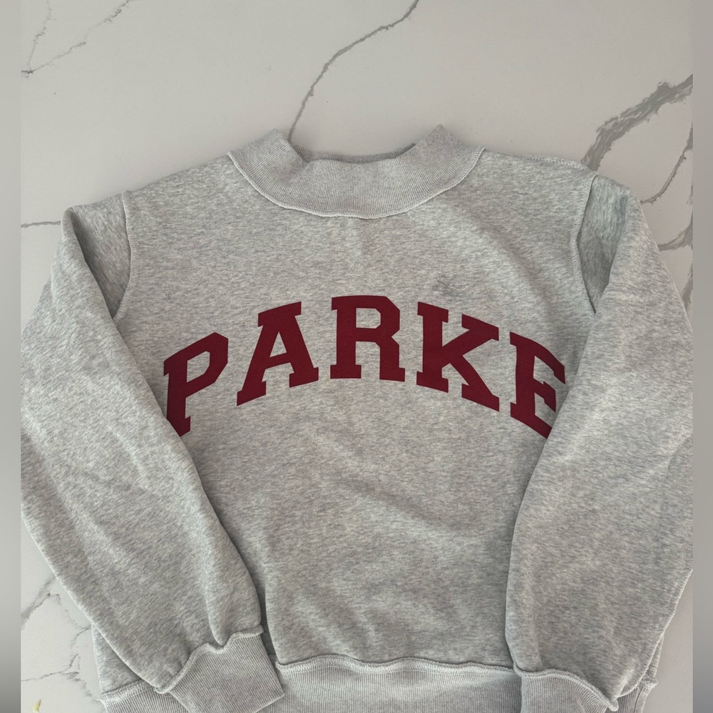 Parke reversible, crewneck sweatshirt
